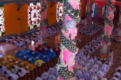 Tay Ninh, Cao Dai Tempel, Caodaisten